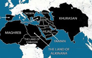 ISIS world map